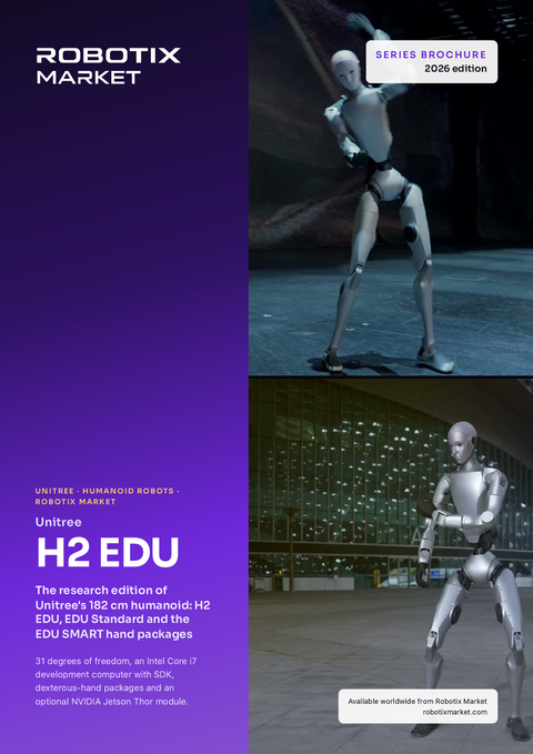 Unitree H2 EDU humanoid robot – Termékprospektus