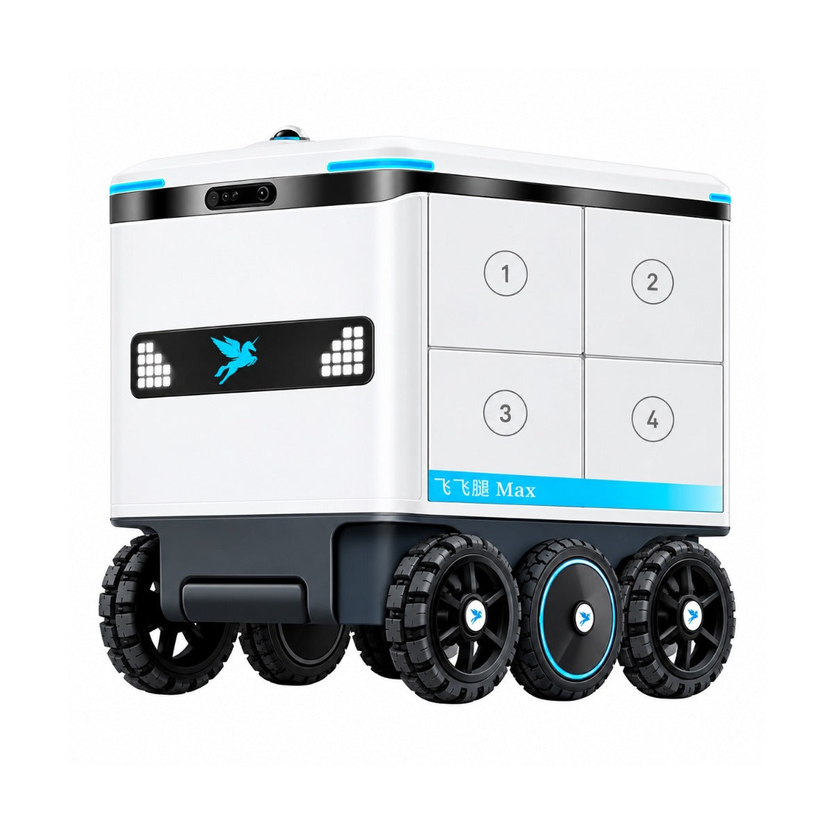 Alpha SpeedyBot Max Standard Delivery Robot
