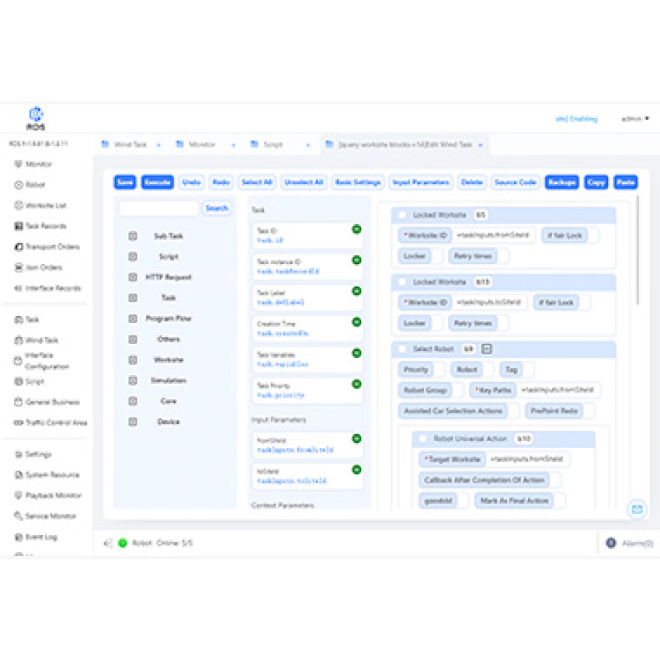 SEER Robotics RDS Robot Management System